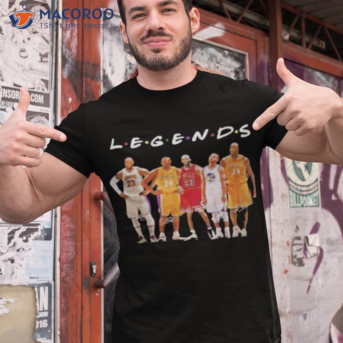 Kobe Bryant The Man The Myth The Legend Signature 24 Shirt