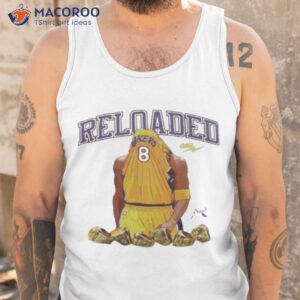 kobe bryant reloaded the la goat shirt tank top