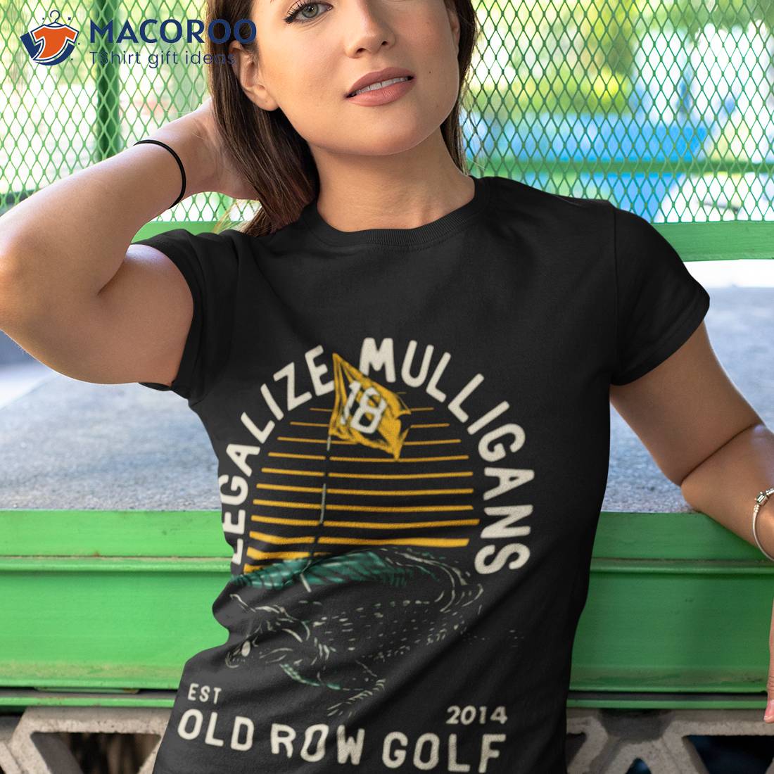 old row golf shirt