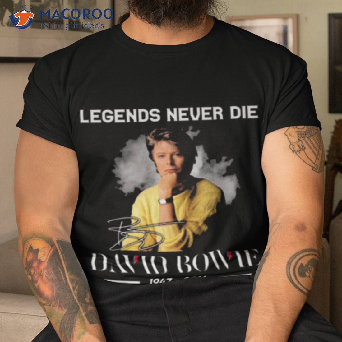 Legends Never Die David Bowie 1947 2016 Shirt Legends Never Die David Bowie 1947 2016 Shirt