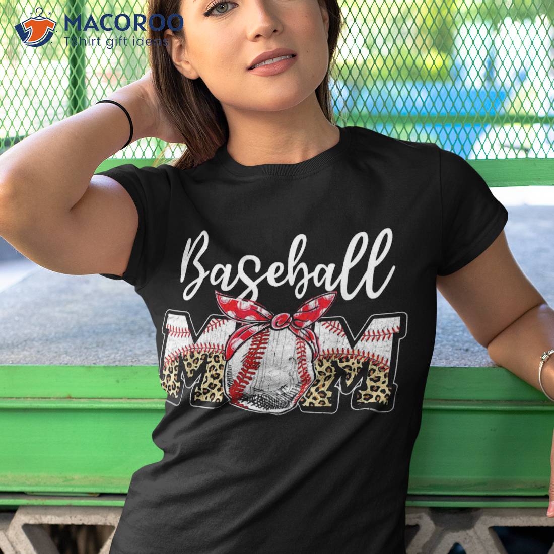 Baseball Mama Bleached Tee