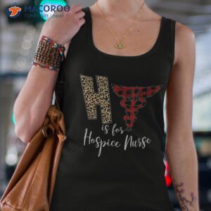 leopard plaid hospice nurse rn registered nurses week shirt tank top 4