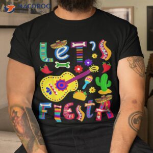 let s fiesta cinco de mayo mexican hat guitar shirt tshirt