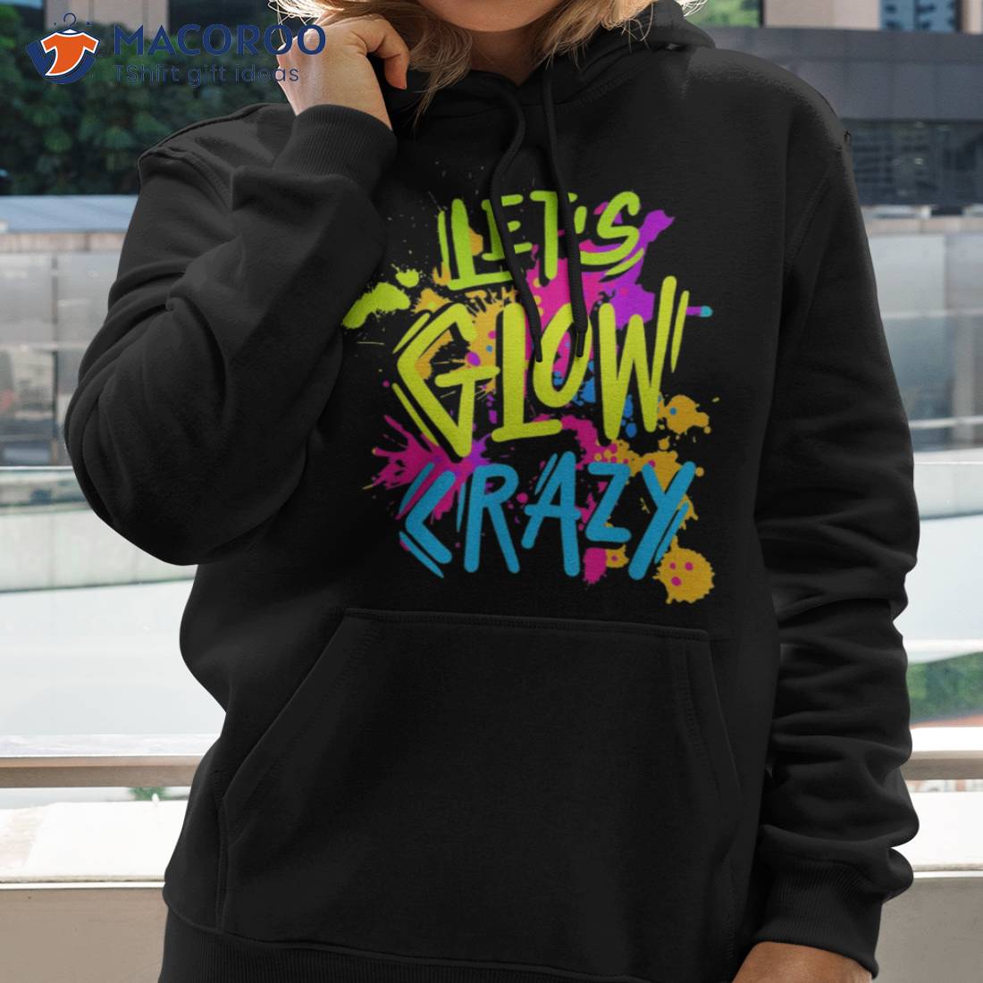 Let’s Glow Crazy Glow Party Retro 80s Colors Party Lover Shirt Let’s Glow Crazy Glow Party Retro 80s Colors Party Lover Shirt