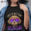 Life Is Better With A Goldendoodle Cute Doodle Dog Shirt
