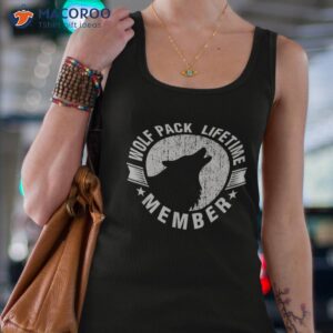 lifetime wolf pack member distressed howling shirt tank top 4