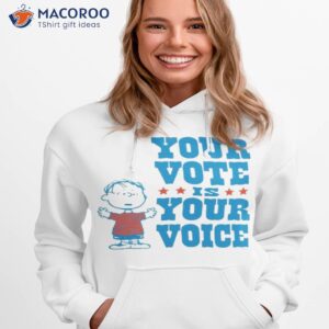 linus your vote is your choice peanuts shirt hoodie 1