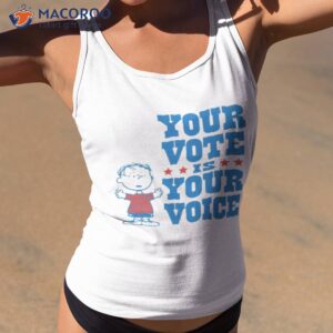 linus your vote is your choice peanuts shirt tank top 2