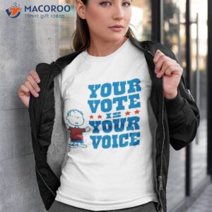 linus your vote is your choice peanuts shirt tshirt 3