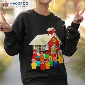 little people school house shirt sweatshirt 2