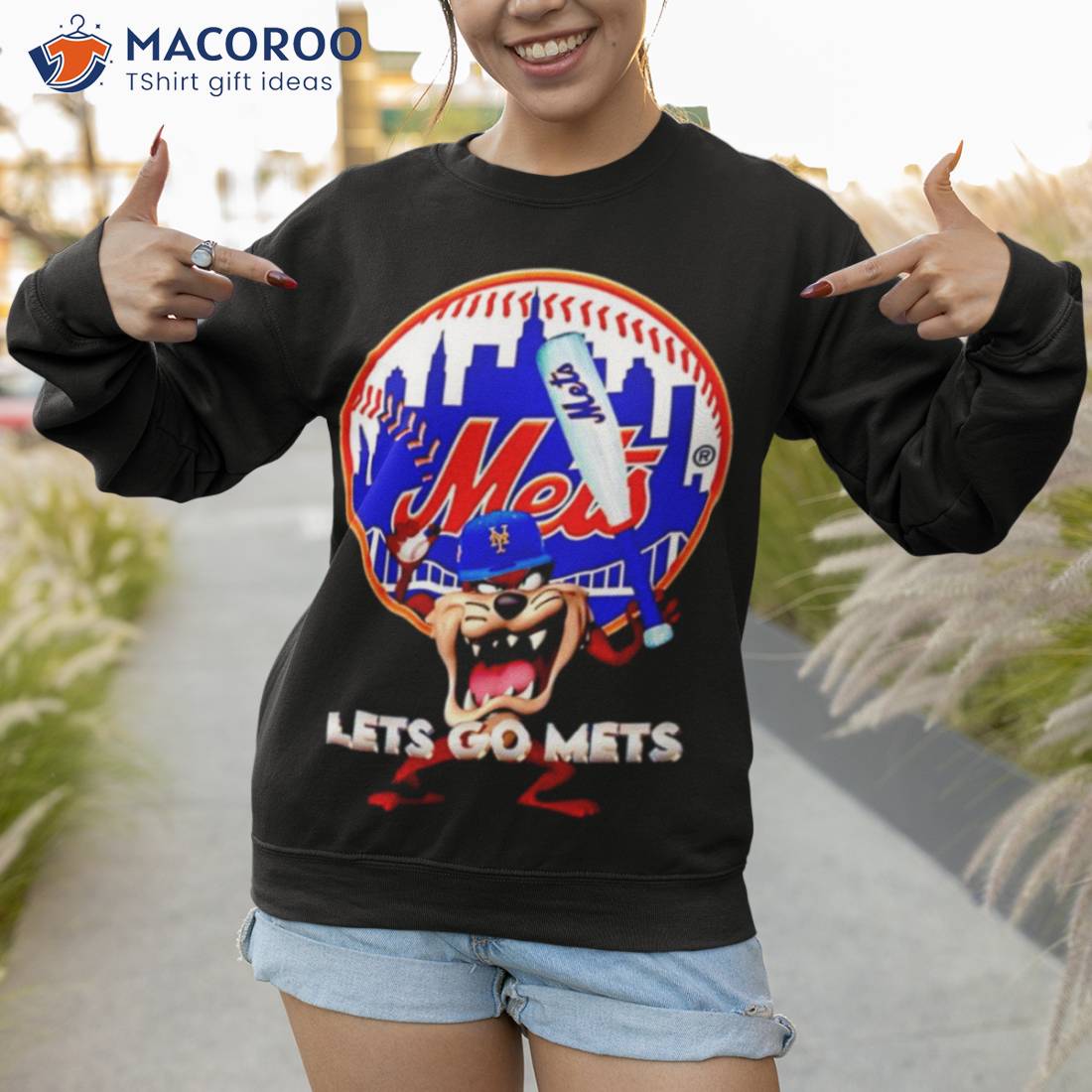 Looney Tunes New York Mets Let's Go Mets Shirt