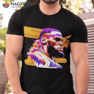 los angeles lakers basketball excitement shirt tshirt