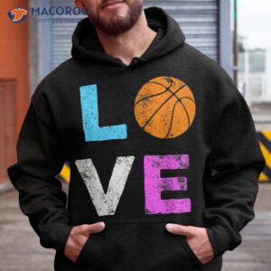 love basketball american team fan gift shirt hoodie