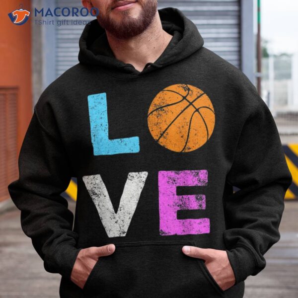 Love Basketball American Team Fan Gift Shirt