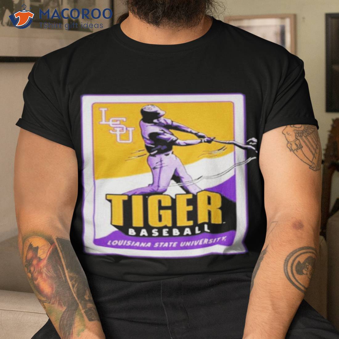 Lsu Baseball Card Shirt Lsu Baseball Card Shirt