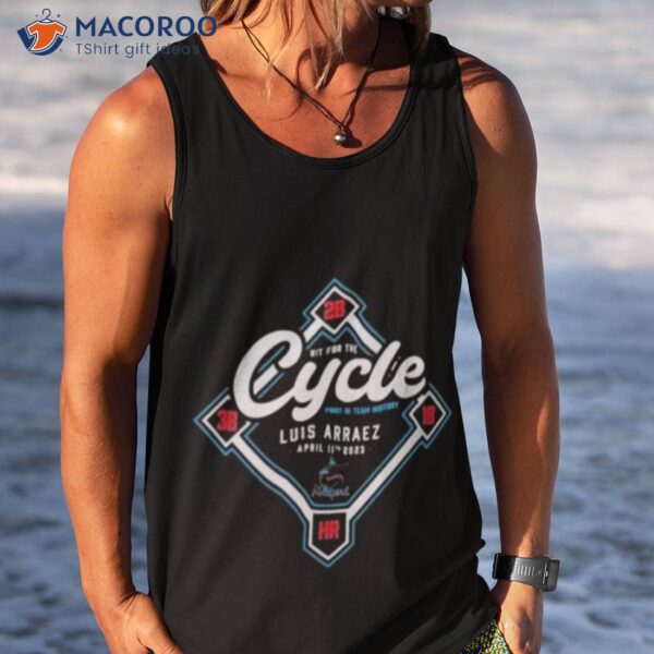 Luis Arraez Miami Marlins Hit For The Cycle Shirt