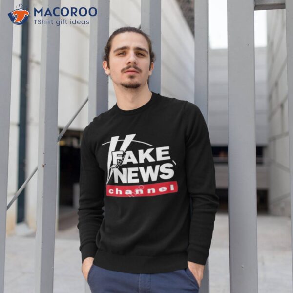 Luke Rudkowski Fake News Channel Shirt