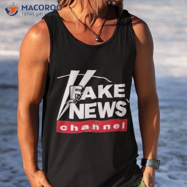 Luke Rudkowski Fake News Channel Shirt