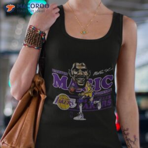 magic johnson los angeles lakers hwc cartoon t shirt tank top 4