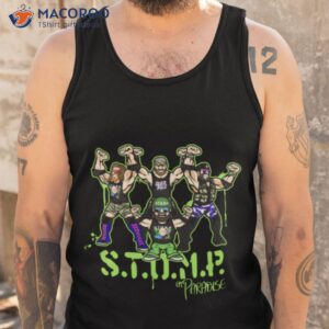 major wrestling figure podcast s t o m p army shirt tank top