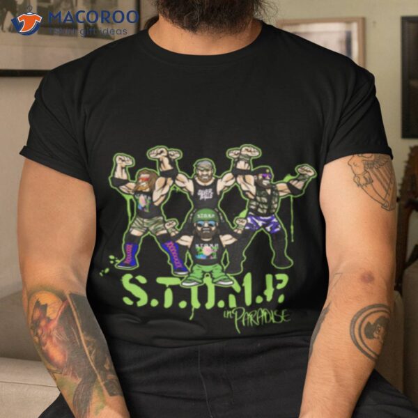 Major Wrestling Figure Podcast S.t.o.m.p. Army Shirt