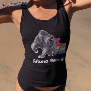 Mama Bear Lgbt Gay Trans Pride Support Lgbtq Parade Shirt