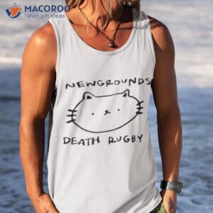 marble cat newgrounds death rugby shirt tank top