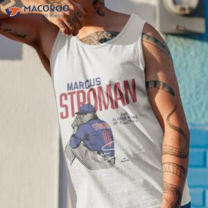 marcus stroman slider king of chicago signature shirt tank top 1