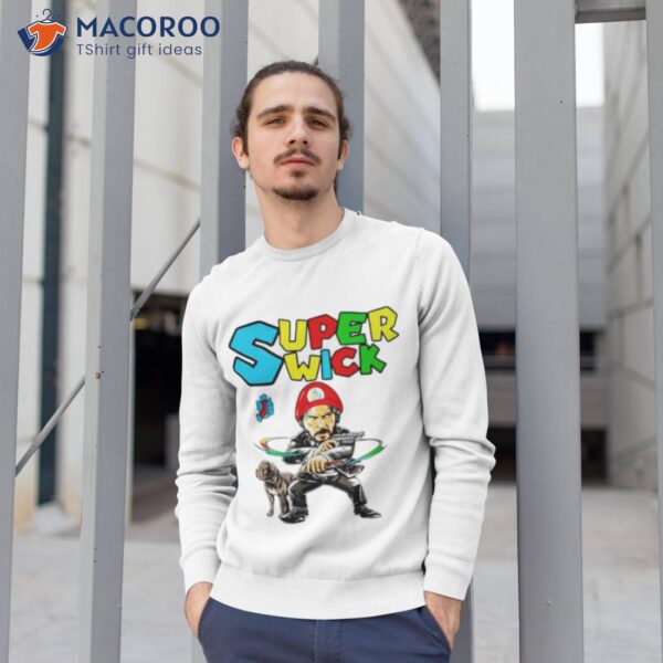 Mario Super Wick John Wick Shirt