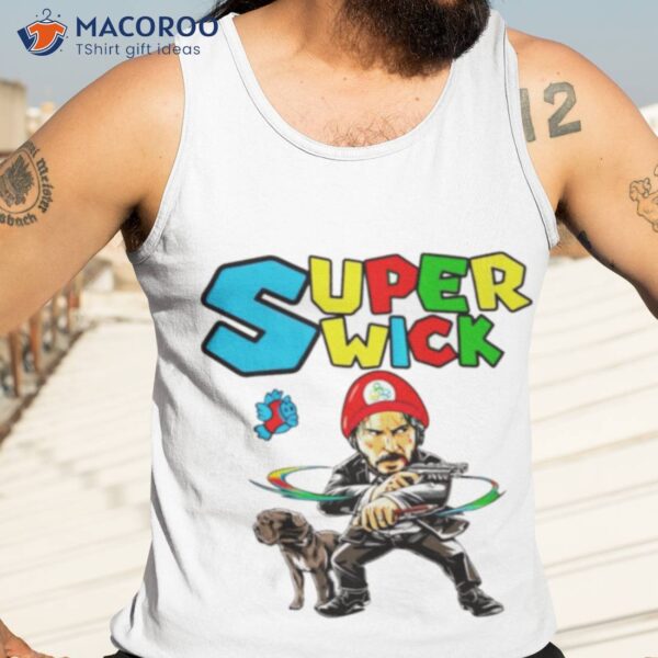 Mario Super Wick John Wick Shirt