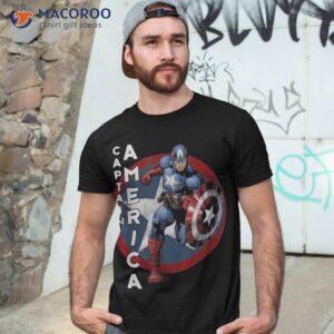 Marvel Avengers Vintage Captain America Avengers Icon Shirt