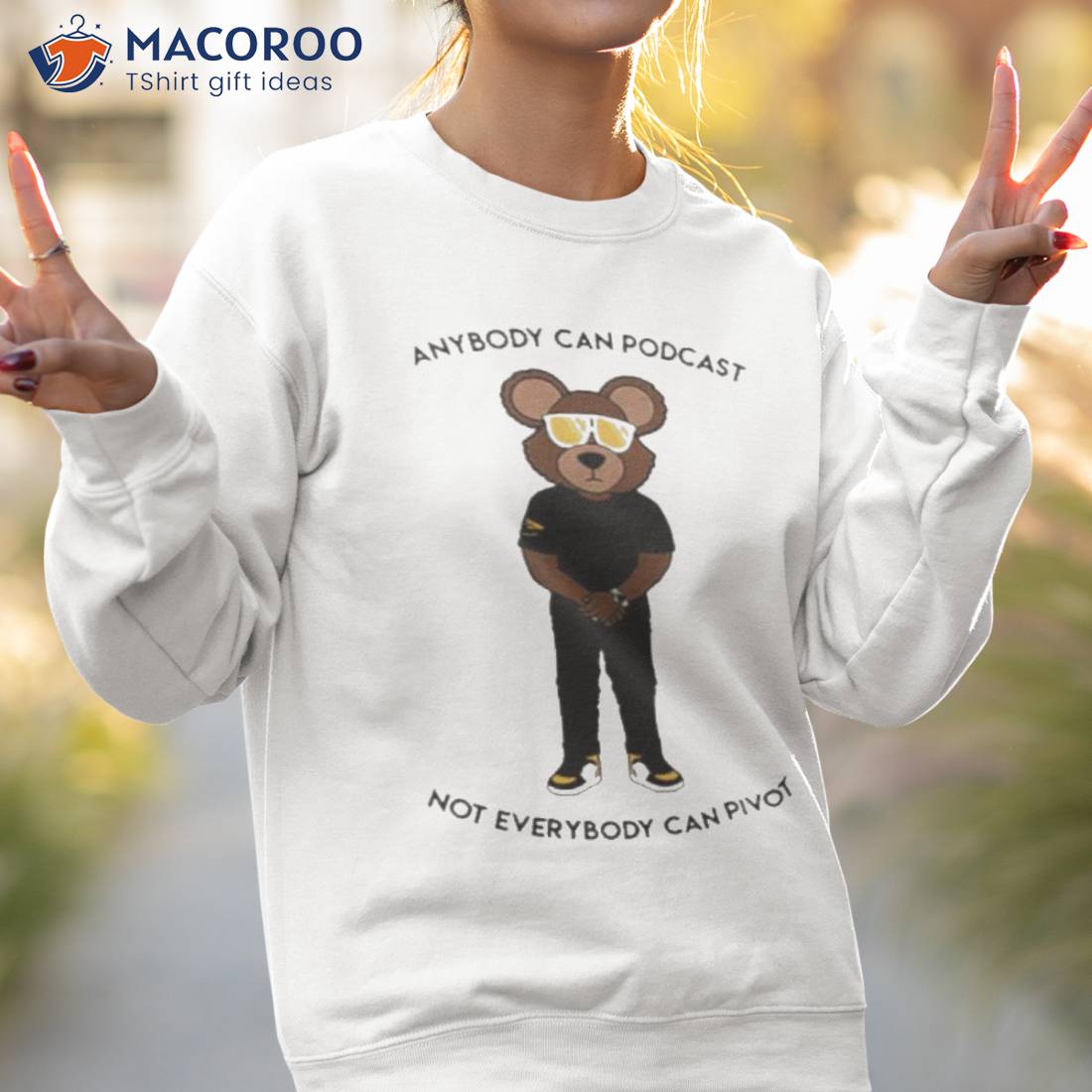 Mascot anybody can podcast shirt Mascot anybody can podcast shirt