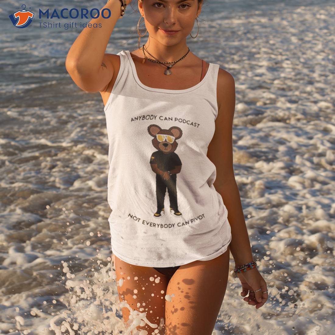 Mascot anybody can podcast shirt Mascot anybody can podcast shirt