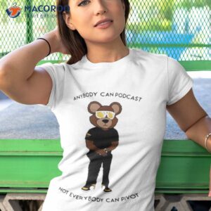 Mascot anybody can podcast shirt Mascot anybody can podcast shirt