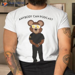 Mascot Anybody Can Podcasshirt Mascot Anybody Can Podcasshirt
