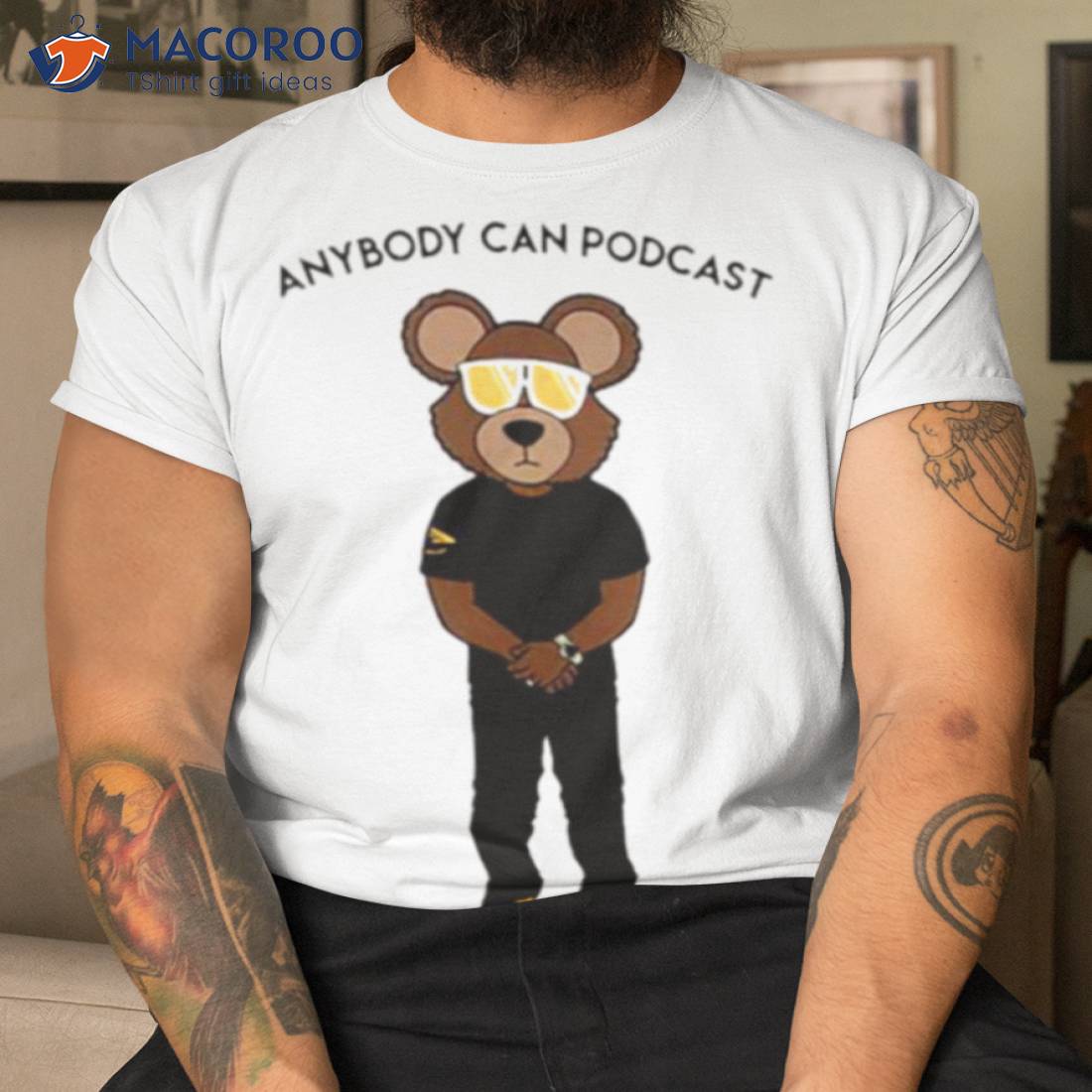 Mascot Anybody Can Podcasshirt Mascot Anybody Can Podcasshirt