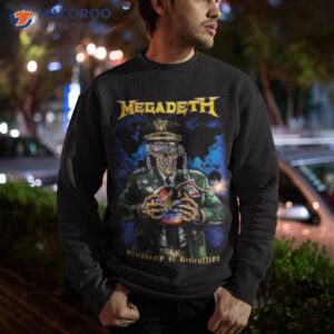 megadeth symphony of destruction textile flag shirt sweatshirt