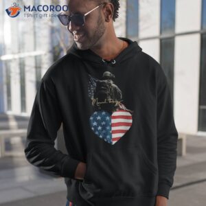 Memorial Day Us Flag Hearshirt