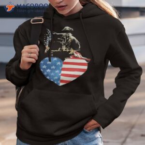 memorial day us flag heart shirt hoodie 3