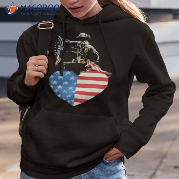 Memorial Day Us Flag Hearshirt