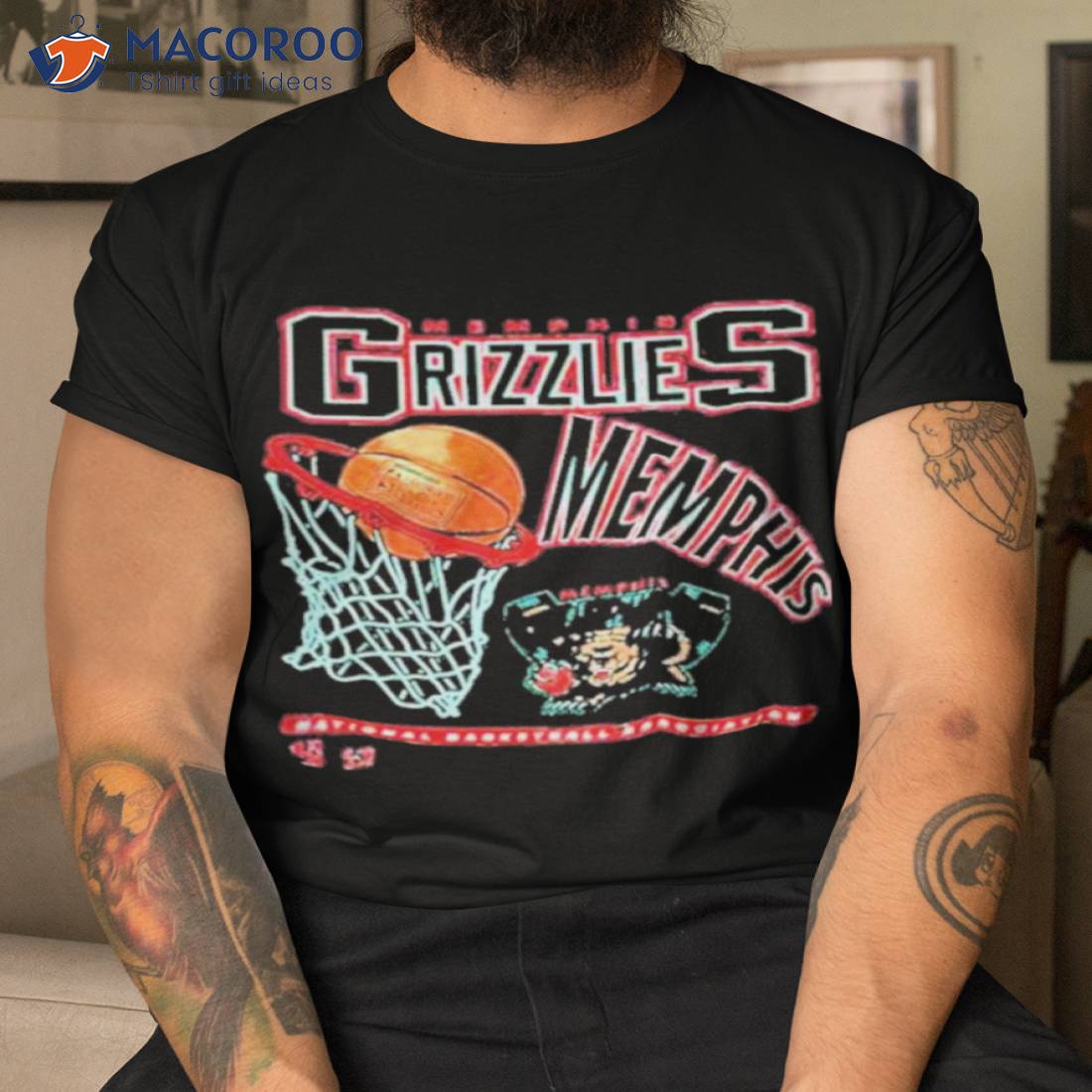 memphis grizzlies retro shirt