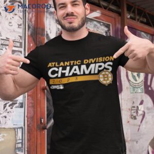 mens branded boston bruins 2023 atlantic division champions t shirt tshirt 1