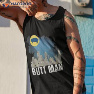 mens butt man bbq pig funny grilling shirt tank top 1