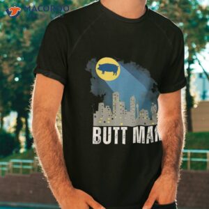 Mens Butt Man Bbq Pig Funny Grilling Shirt