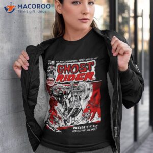 Men’s Marvel Ghost Rider Comic Book Cover Prinshirt