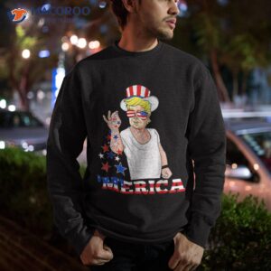 merica trump outfits 4th of july shirt sweatshirt