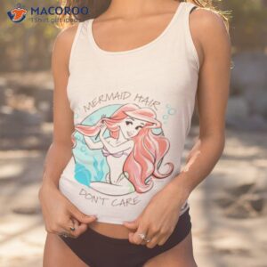 mermaid hair dont care little mermaid ariel shirt tank top 1