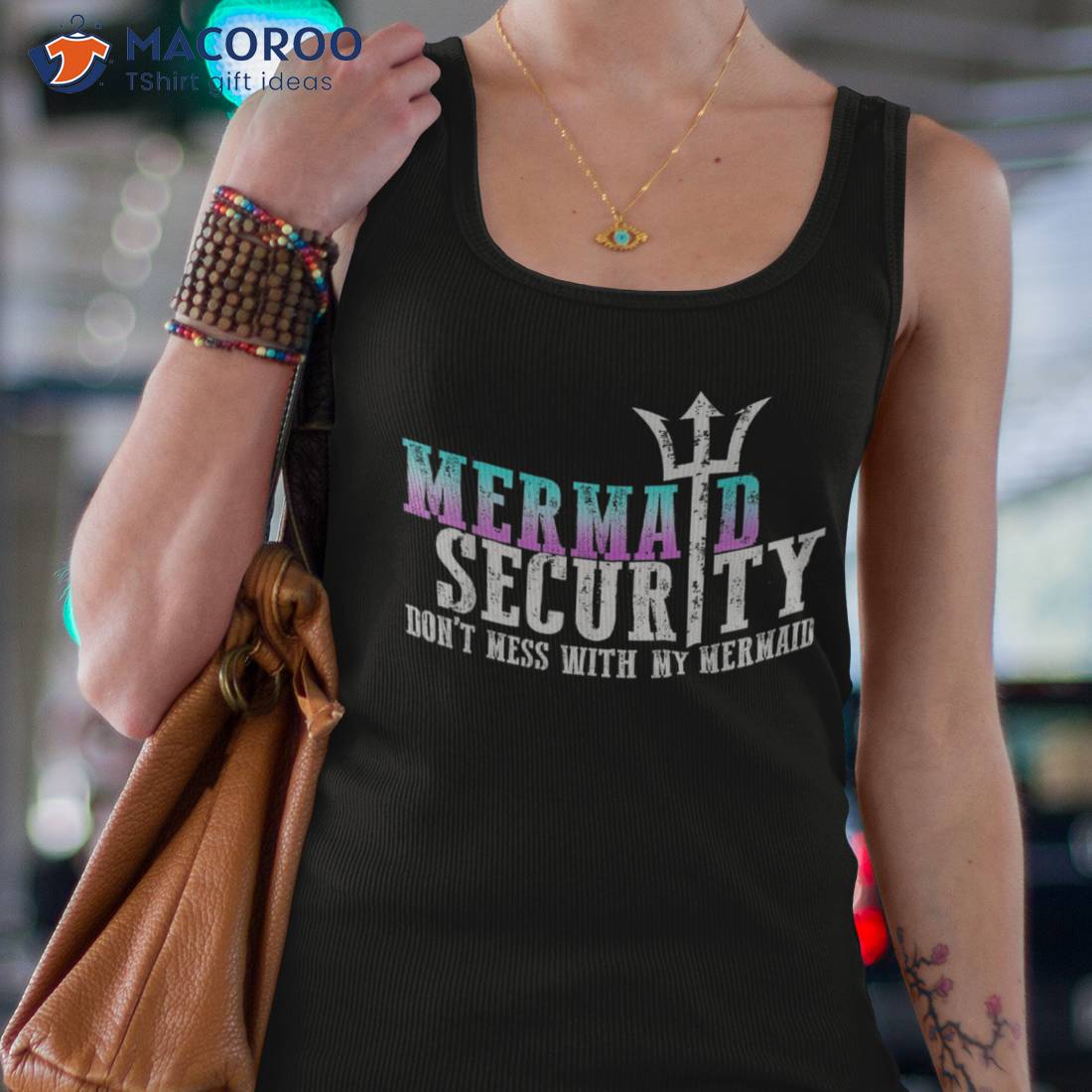 Mermaid Security Dont Mess With My New Mer Dad Gifts Shirt Mermaid Security Dont Mess With My New Mer Dad Gifts Shirt