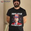 Merry 4th Of July Fathers Day Funny Joe Biden Fireworks Mens Shirt