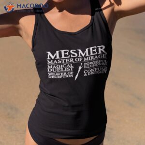 mesmer white guild wars shirt tank top 2